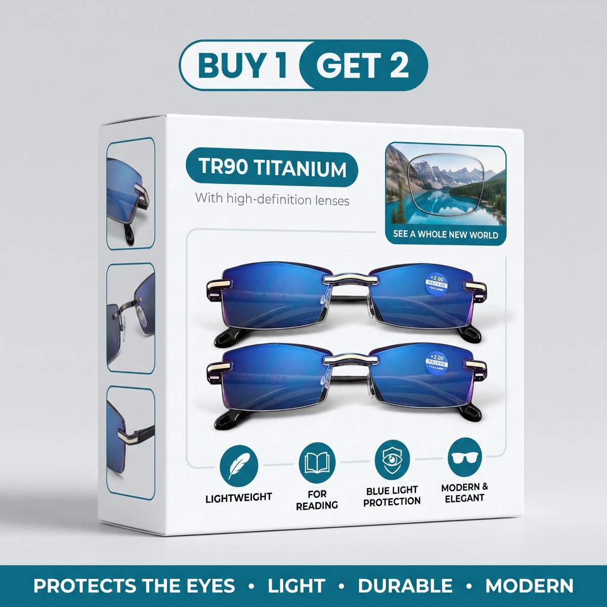 Smart Glasses TR90 — Ocular Revolution — [BUY 1 GET 2]
